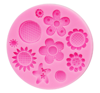Mini Flower Silicone Embed Mold