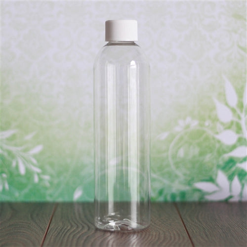 8 OZ CLEAR PLASTIC BOTTLES PKG(8)