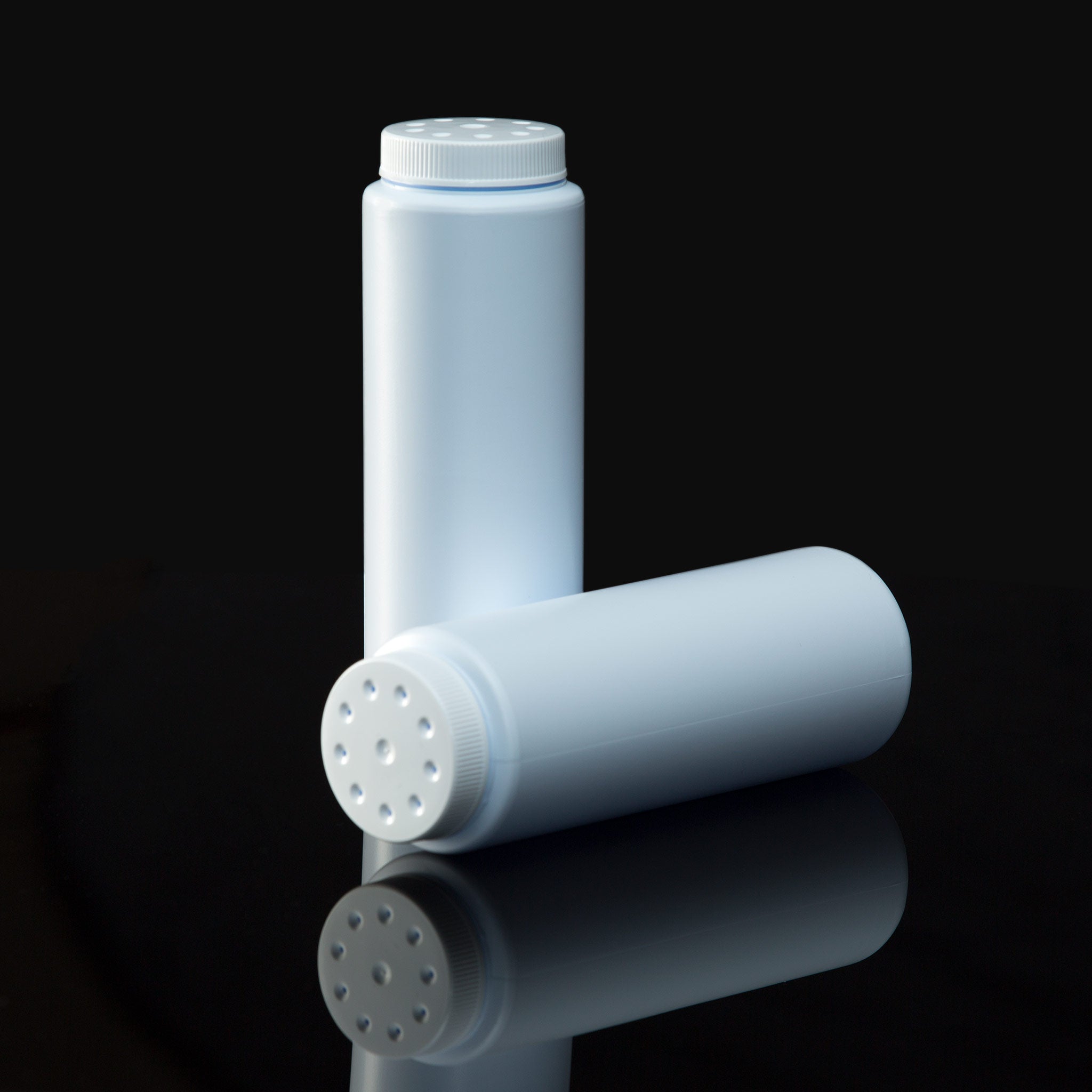 White Lightning, Aluminum Powder Shaker – Cosmo Apothecary & Packaging