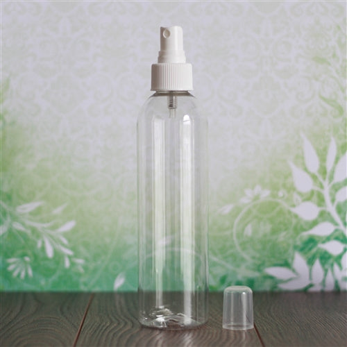 8 oz Clear PET Plastic Bullet Bottle