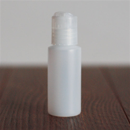 *30 ml Natural Cylinder with Disc Cap - Natural