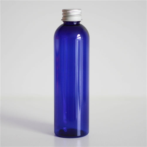 4 oz Blue PET Bullet with Aluminum Cap