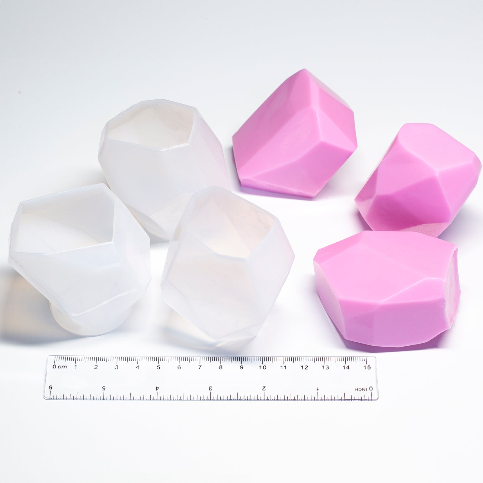 Crystal 3D Silicone Mold Set of 3