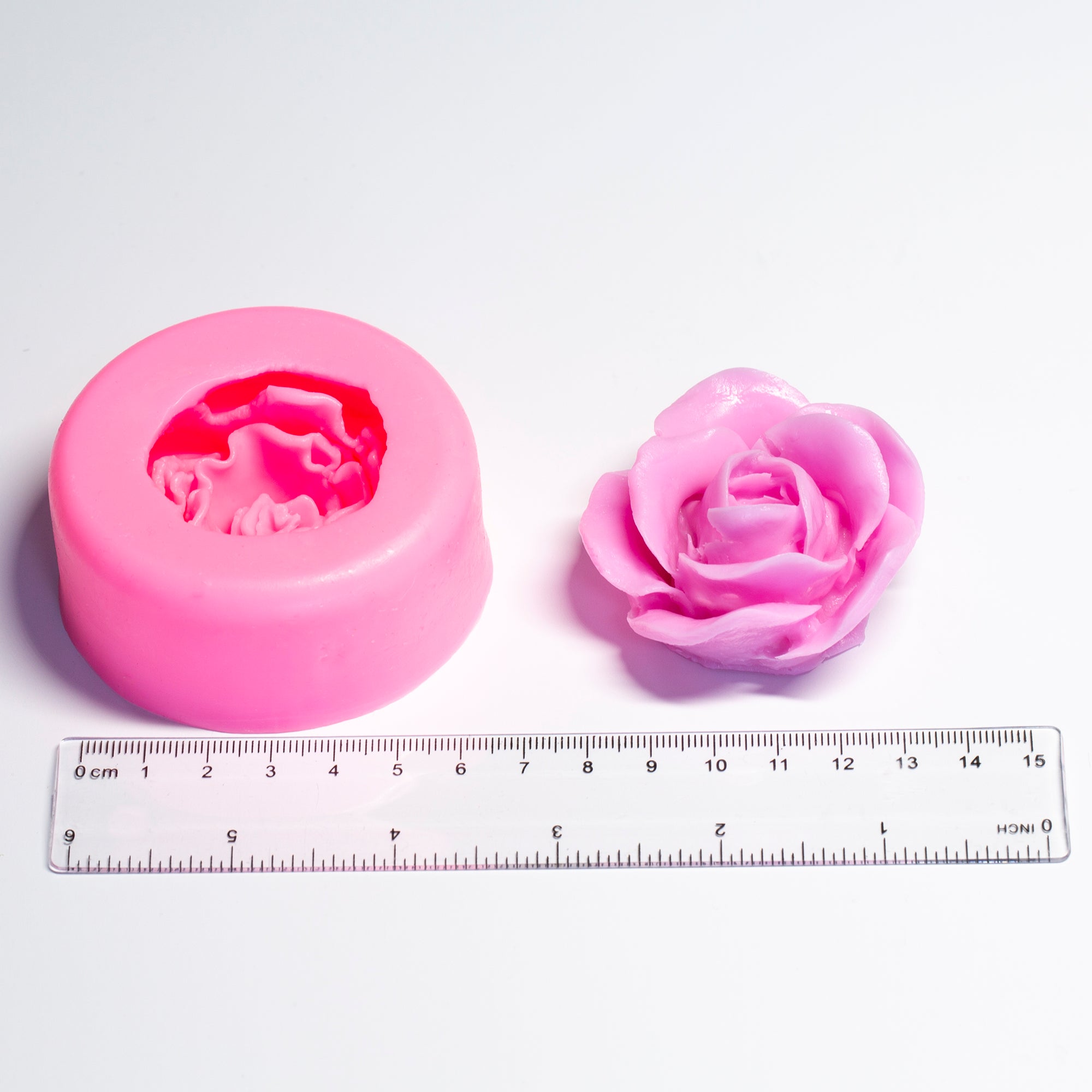 Garden Rose Large 3D Silicone Mold