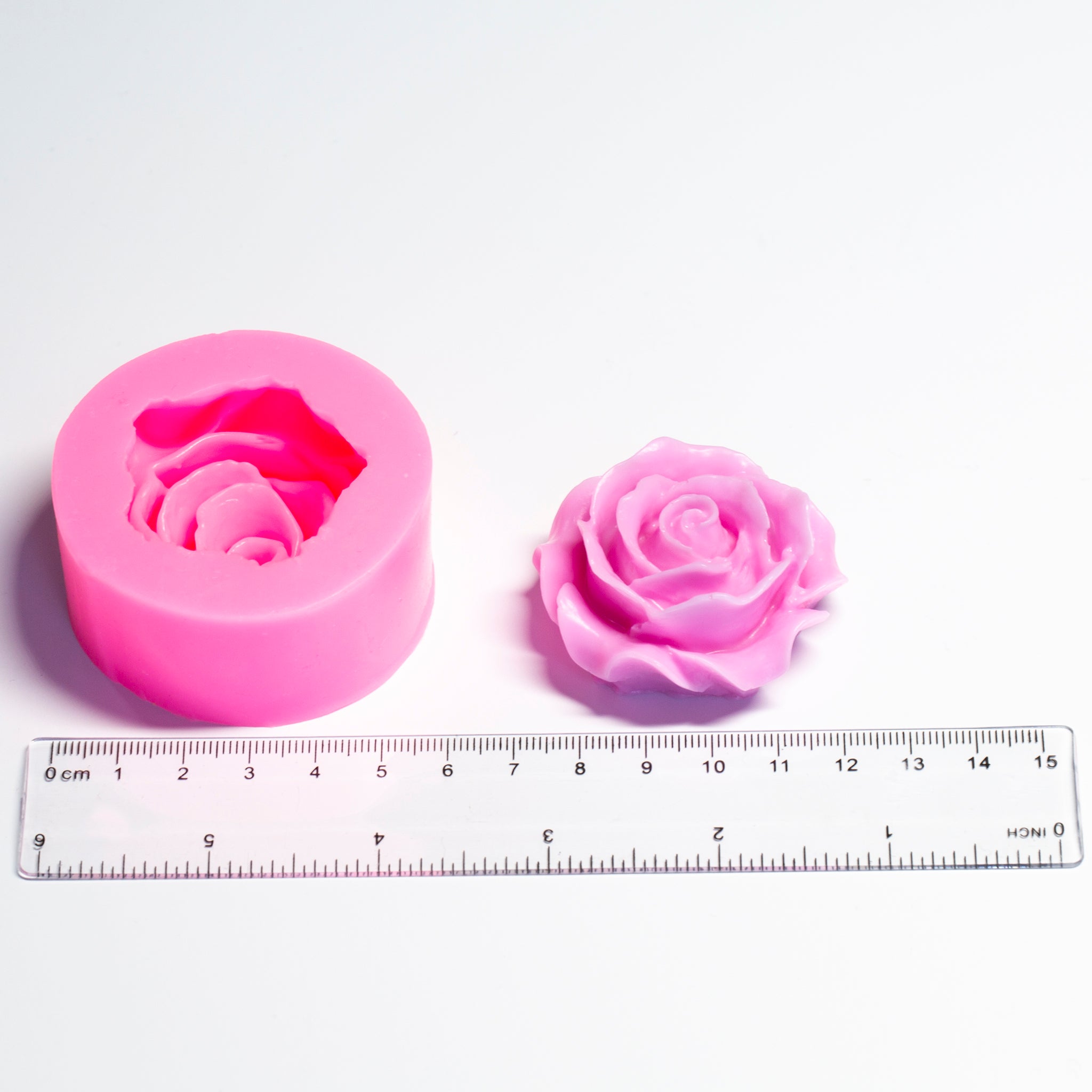 Wild Rose Medium 3D Silicone Mold