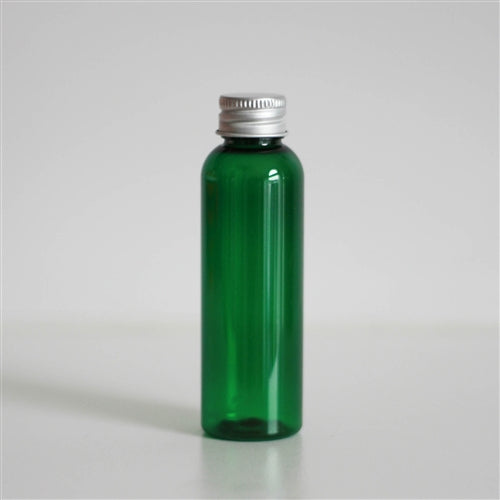 2 oz Green PET Bullet with Aluminum Cap