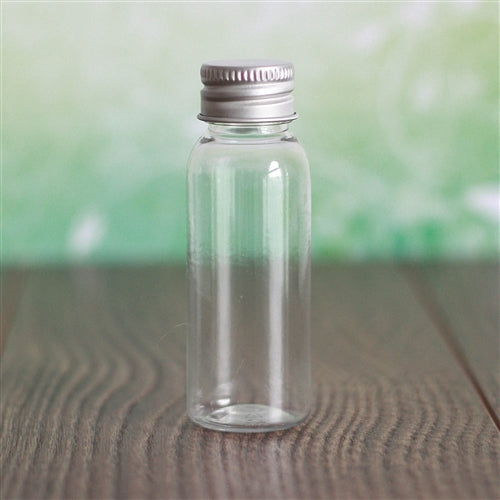 1 oz Clear Bullet with Aluminum Cap