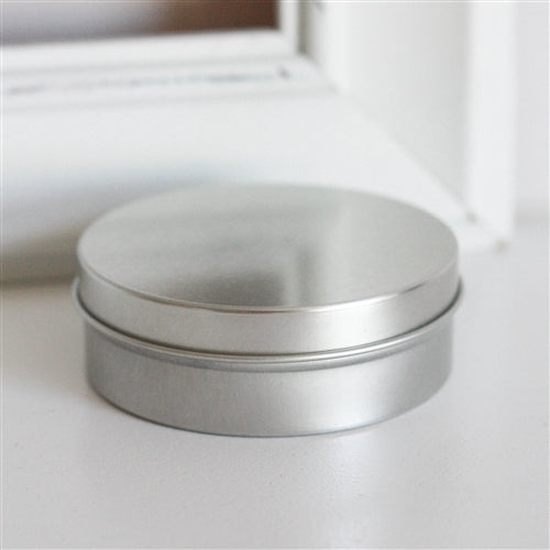 Shallow Metal Tins / 4oz