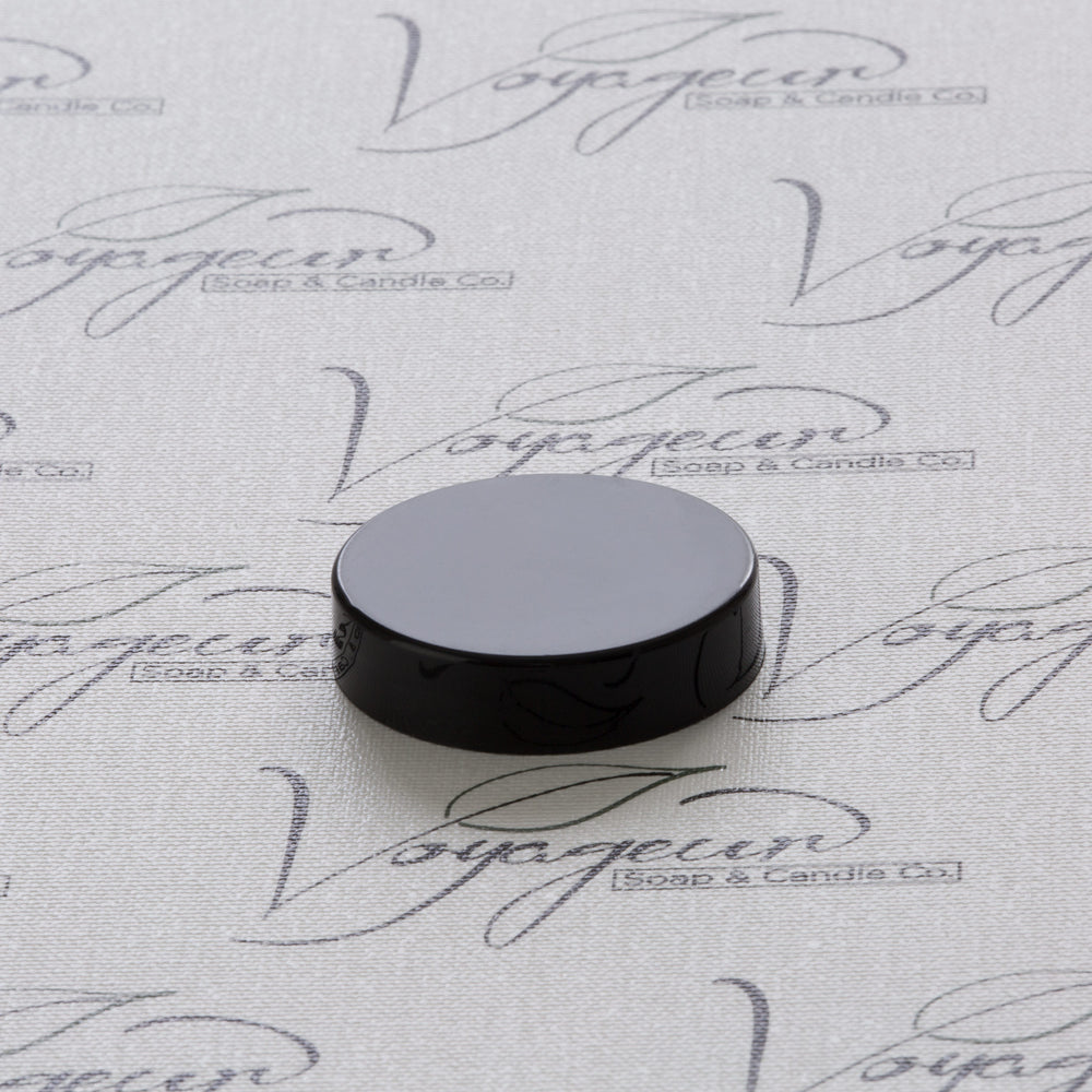 45-400 Black Flat Gloss Smooth Cap