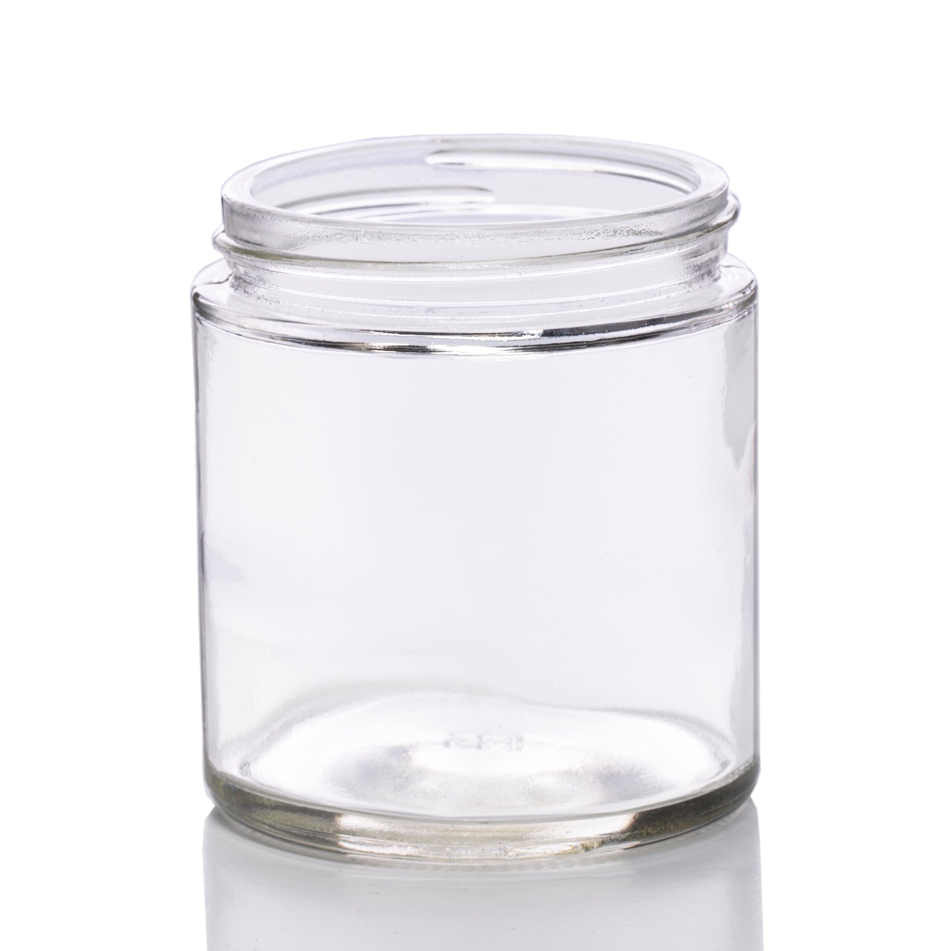 4oz Clear Glass SS Jar 58-400(90/case)