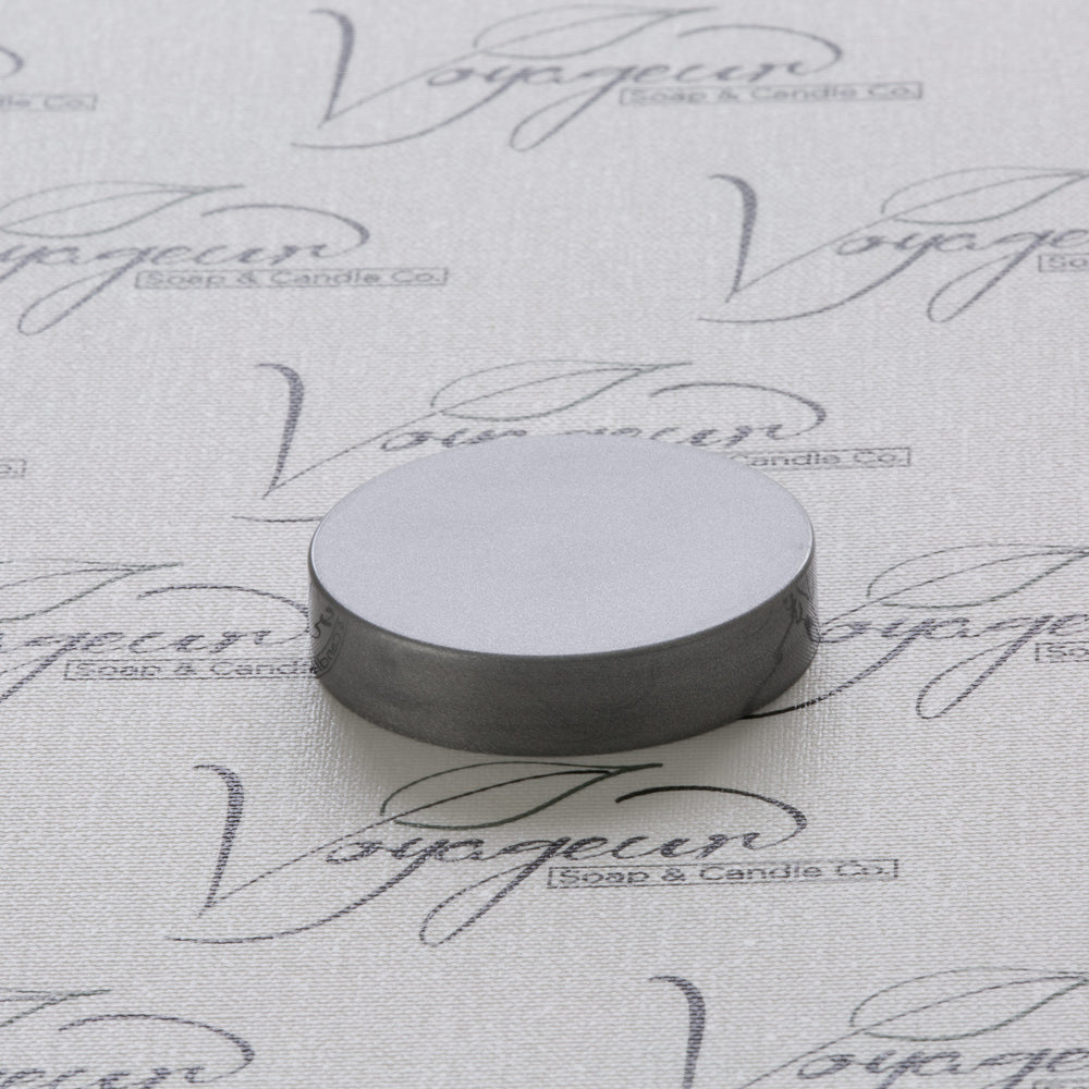 53-400 Silver Flat Gloss Smooth Cap