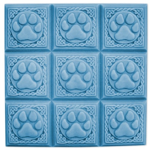 Paw Print Tray Milky Way Soap Mold