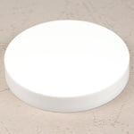 89-400 White Flat Gloss Smooth Cap with PS-22 Liner