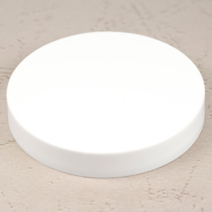 89-400 White Flat Gloss Smooth Cap with PS-22 Liner