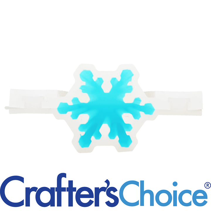 Snowflake Column Silicone Soap Mold