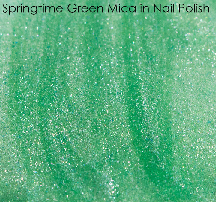 Springtime Green Mica