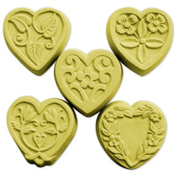 Guest 5 Hearts Milky Way Soap Mold