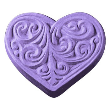 Victorian Heart Milky Way Soap Mold